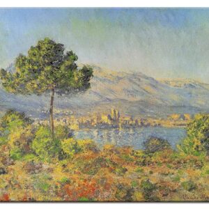 Claude Monet Bilder - Antibes von Notre Dame aus gesehen-60 x 80 cm