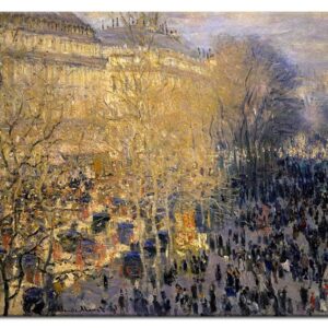 Claude Monet Bilder - Der Boulevard des Capucines-20 x 30 cm