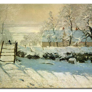 Claude Monet Bilder - Die Elster-80 x 110 cm