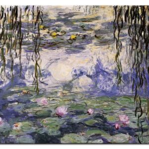 Claude Monet Bilder - Wasserlilien-90 x 120 cm