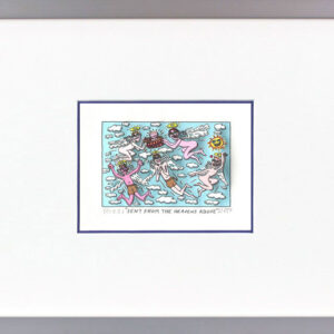 James Rizzi - Sent From The Heavens Above - Original 3D Bild drucksigniert-alura...