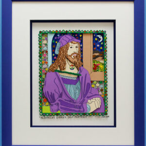 James Rizzi - ALBRECHT D?RER SELF PORTRAIT - Original 3D Bild HANDSIGNIERT