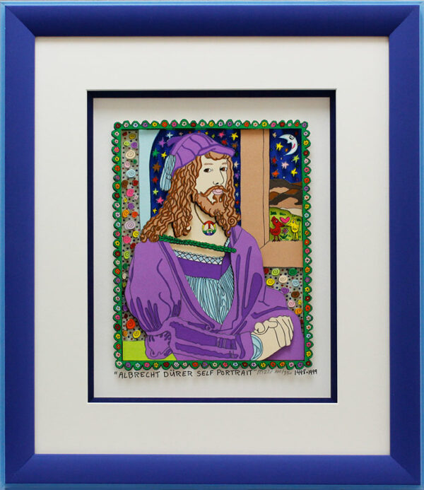 James Rizzi - ALBRECHT D?RER SELF PORTRAIT - Original 3D Bild HANDSIGNIERT