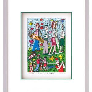 James Rizzi FLY LITTLE BIRDIE - ohne Rahmen
