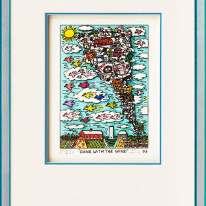 James Rizzi GONE WITH THE WIND handsigniert