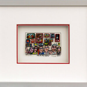 James Rizzi - ME AT MY SHOW - Original 3D Bild drucksigniert