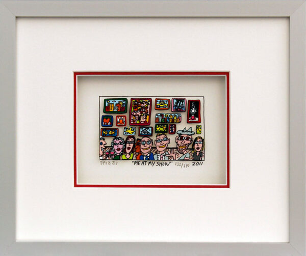 James Rizzi - ME AT MY SHOW - Original 3D Bild drucksigniert