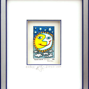 James Rizzi - TOGETHER - Original 3D Bild HANDSIGNIERT