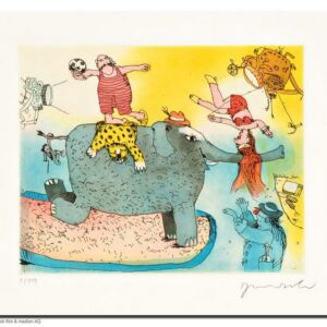 Janosch - DER ELEFANT STEHT HIER IM LICHT
