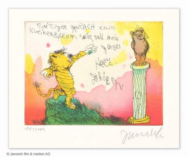 Janosch - EIN TIGER SPRACH ZUM KLEINEN BÄREN