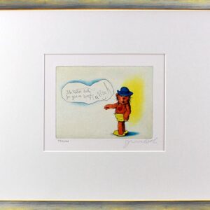 Janosch - ICH LIEBE DICH JA GANZ BESTIALISCH-silber gelb