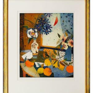 Jutta Votteler - Loveletter - Original Farb-Radierung - limitiert und handsignie...