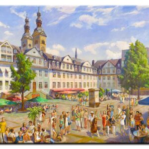 Diego Santos - Koblenz - Am Plan-100 x 130 cm