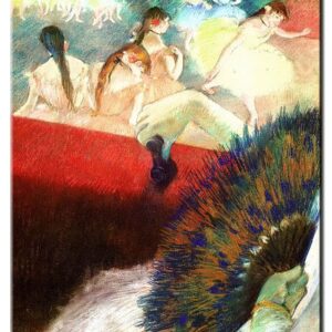 Edgar Degas Bilder - Im Theater-50 x 60 cm