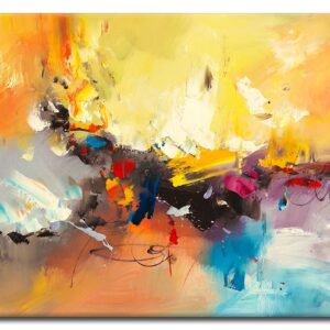 Totti Moreno - Composition Summer - abstraktes Leinwandbild