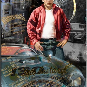 Originalmischtechnik - James Dean-40 x 50 cm