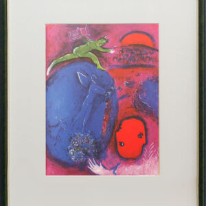 Marc Chagall - DAPHNIS UND CHLOÉ - DER TRAUM VON LAMON UND DRYAS - Offsetlithogr...