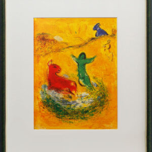 Marc Chagall - DAPHNIS UND CHLOÉ - DIE WOLFSFALLE - Offsetlithographie im Design...