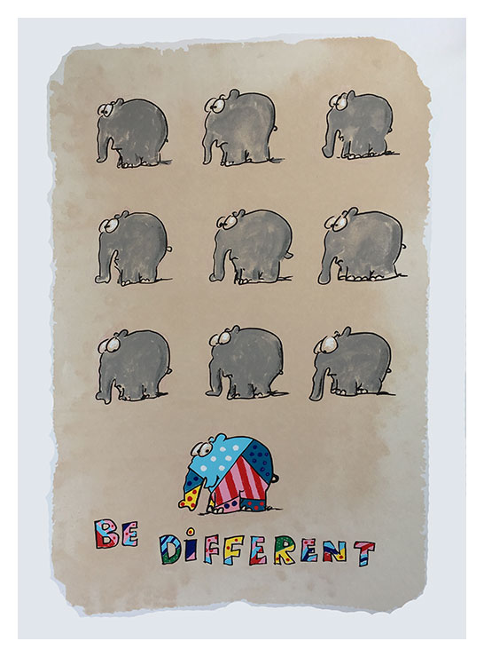 Otto Waalkes BE DIFFERENT - Brittofant