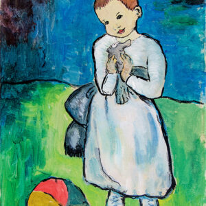 Otto Waalkes - BORN TO BE CHILD I - ORIGINAL PIGMENTGRAFIK AUF LEINWAND