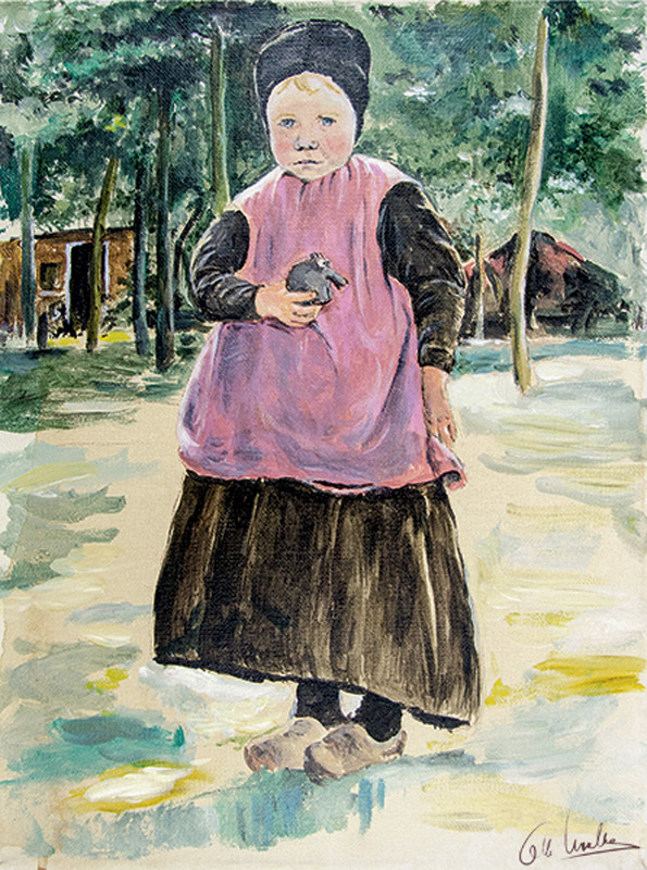 Otto Waalkes - BORN TO BE CHILD II - ORIGINAL PIGMENTGRAFIK AUF LEINWAND