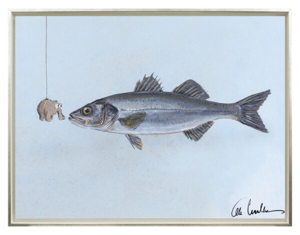 Otto Waalkes - BOUILLABAISE D´OTTIFANT - ORIGINAL PIGMENTGRAFIK AUF LEINWAND