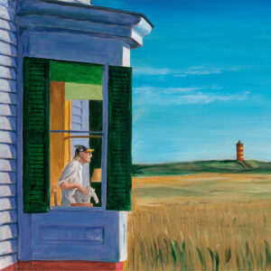 Otto Waalkes - CAPE COD MORNING - ORIGINAL PIGMENTGRAFIK AUF LEINWAND