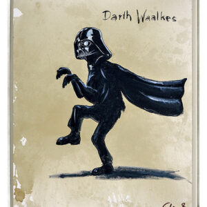 Otto Waalkes - DARTH WAALKES - ORIGINAL PIGMENTGRAFIK AUF LEINWAND