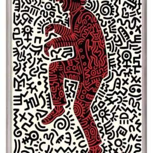 Otto Waalkes - HOMMAGE AN KEITH I - ORIGINAL PIGMENTGRAFIK AUF LEINWAND