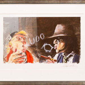 Otto Waalkes - LORD OF SE RINGS - ORIGINAL Pigmentgrafik handsigniert