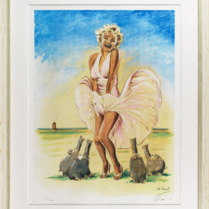 Otto Waalkes - OSTFRIESISCHER FÖHN IV - original Siebdruck