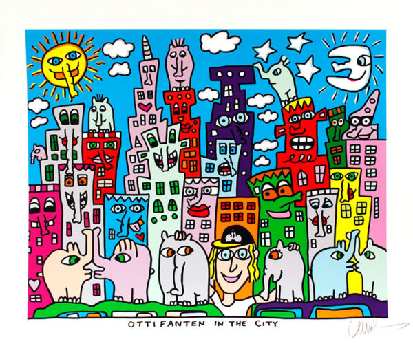 Otto Waalkes - OTTIFANTEN IN THE CITY - original handsigniert
