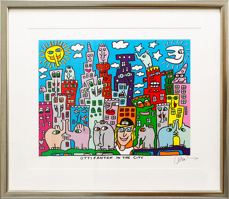 Otto Waalkes - OTTIFANTEN IN THE CITY - original handsigniert