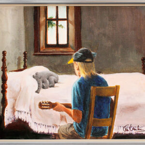Otto Waalkes - Otto's Lullaby - ORIGINAL PIGMENTGRAFIK AUF LEINWAND