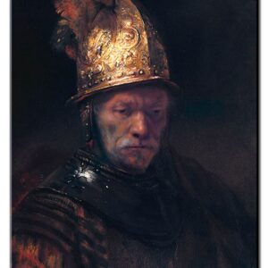 Rembrandt van Rijn Bilder - Der Mann mit dem Goldhelm-50 x 70 cm