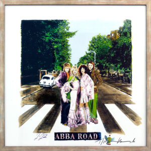 Thomas Jankowski - ABBA ROAD - Original Mischtechnik (Unikat)