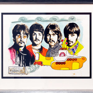 Thomas Jankowski - BEATLES - ZIEMLICH BESTE FREUNDE  - Original Mischtechnik (Un...