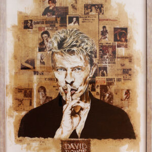 Thomas Jankowski - DAVID BOWIE - Original Mischtechnik (Unikat)