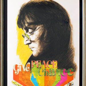 Thomas Jankowski - GIVE PEACE A CHANCE - JOHN LENNON  - 50x70 Original Mischtech...