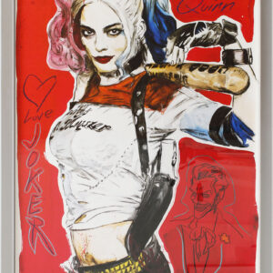 Thomas Jankowski - HARLEY QUINN - Original Mischtechnik (Unikat)
