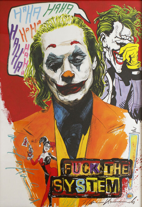 Thomas Jankowski - JOKER - Original Mischtechnik (Unikat)