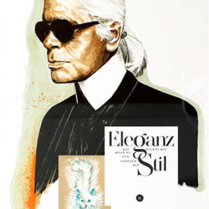 Thomas Jankowski - KARL LAGERFELD - original MISCHTECHNIK