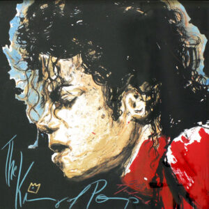 Thomas Jankowski - MICHAEL JACKSON  - Original Mischtechnik (Unikat)
