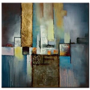 Totti Moreno - Abstract Variations - abstraktes Leinwandbild-90 x 90 cm