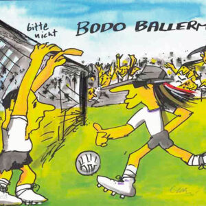 1 Udo Lindenberg BODO BALLERMANN handbeschriftet mit Ihrem Lieblingsverein !