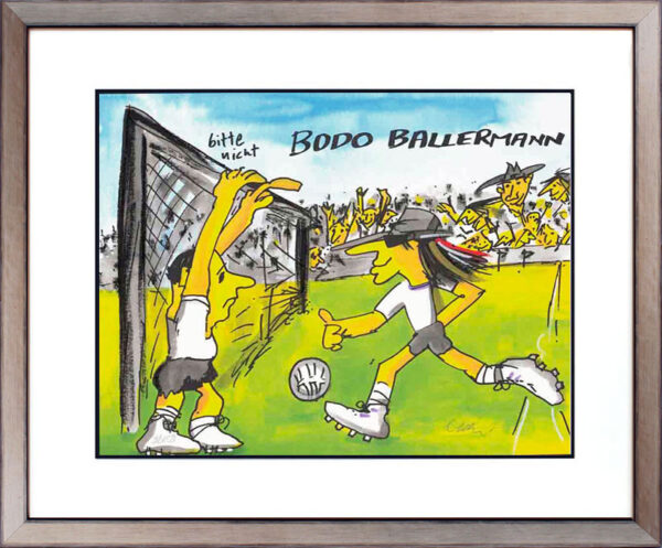 1 Udo Lindenberg BODO BALLERMANN handbeschriftet mit Ihrem Lieblingsverein !