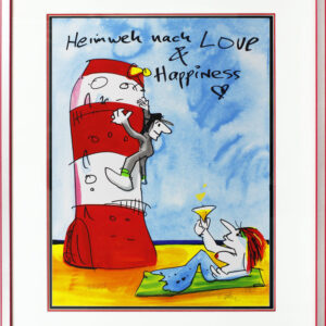 Udo Lindenberg Heimweh nach Love & Happiness - Original Grafik