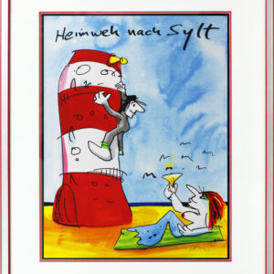 Udo Lindenberg HEIMWEH NACH  SYLT - Original Grafik