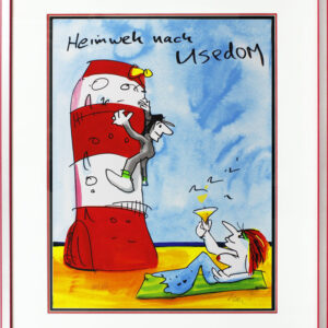 Udo Lindenberg HEIMWEH NACH USEDOM - Original Grafik