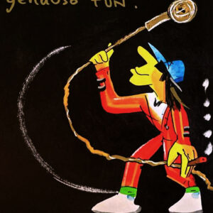 1 Udo Lindenberg ICH WÜRD´S WIEDER GENAUSO TUN - Black Edition - original Siebdr...